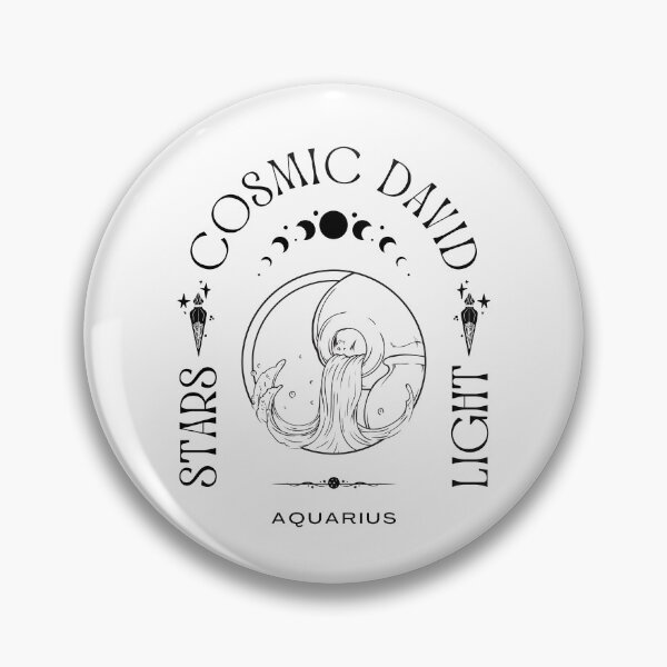 Item preview, DAVID NAME: DAVID ZODIAC SIGN AQUARIUS DESIGN. designed and sold by AlexRelax.