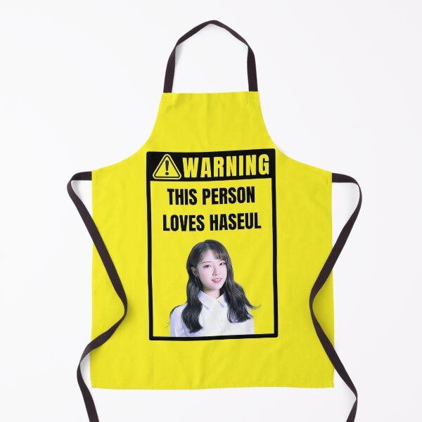 Item preview, loona warning sign: haseul (gender neutral) designed and sold by loonaluvdesigns.