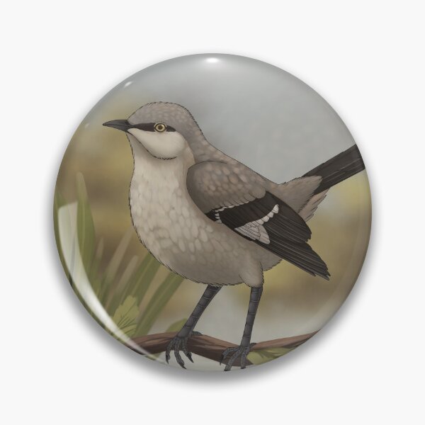 Item preview, Perched Northern Mockingbird designed and sold by DragonArtist15.