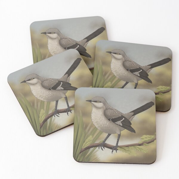 Item preview, Perched Northern Mockingbird designed and sold by DragonArtist15.