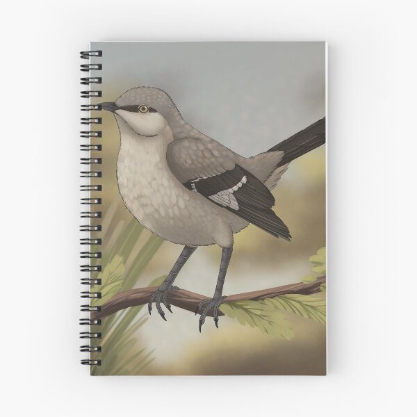 Item preview, Perched Northern Mockingbird designed and sold by DragonArtist15.
