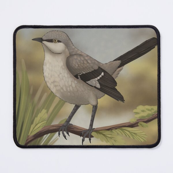 Item preview, Perched Northern Mockingbird designed and sold by DragonArtist15.