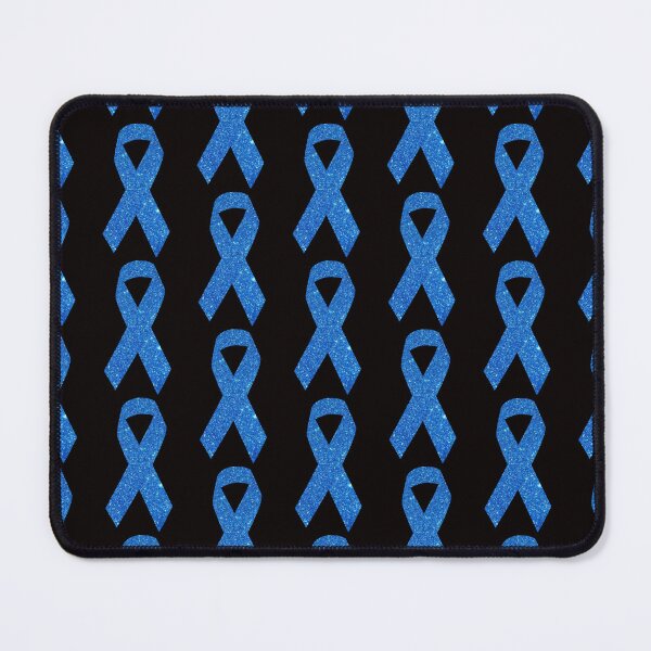 Item preview, Blue Faux Glitter Awareness Ribbon designed and sold by Felicity-K.