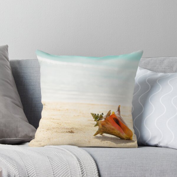 Item preview, Conch Shell on Caribbean Beach designed and sold by JerryINOCMD.