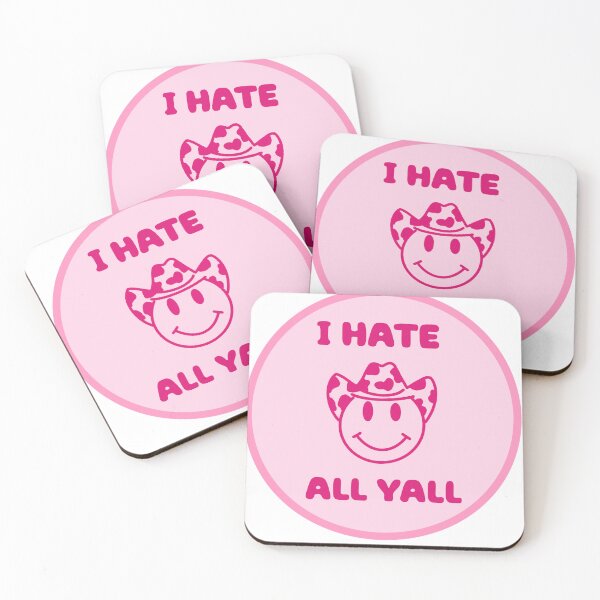 Item preview, I hate all y’all  designed and sold by Basiccranberry.