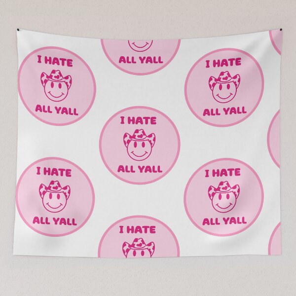 Item preview, I hate all y’all  designed and sold by Basiccranberry.