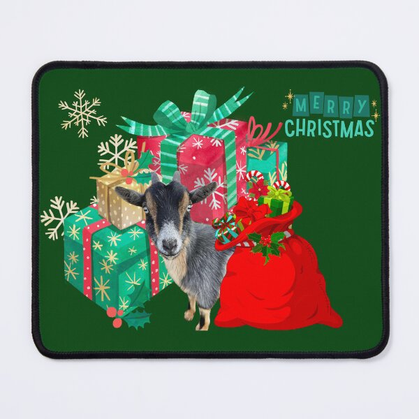Item preview, Merry Christmas | Holiday Goats | Christmas Goats | Cute Goats designed and sold by PistolRidgeFarm.