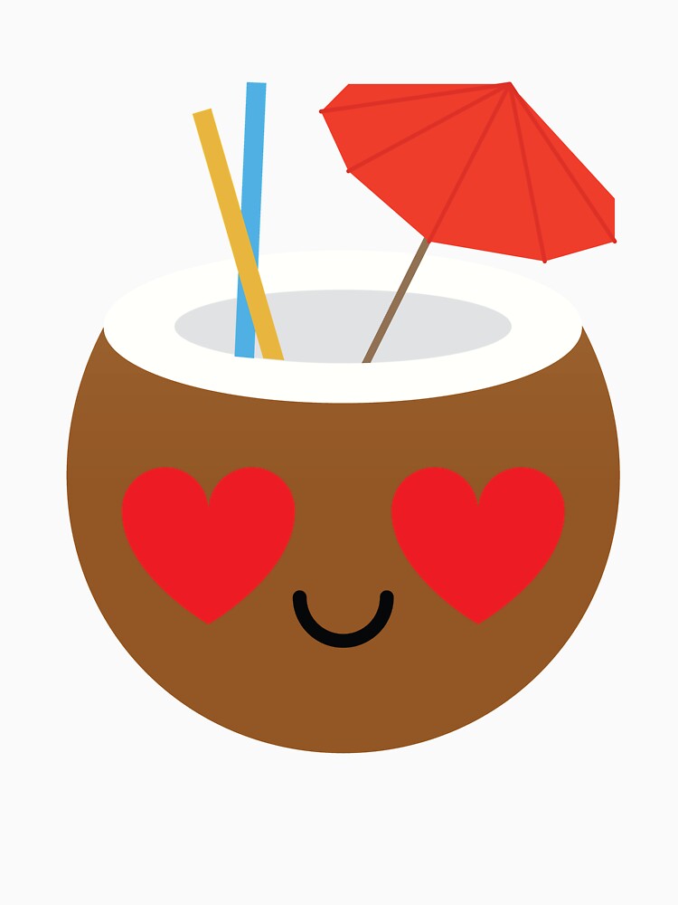 "Coconut Emoji " Tshirt by HippoEmo Redbubble