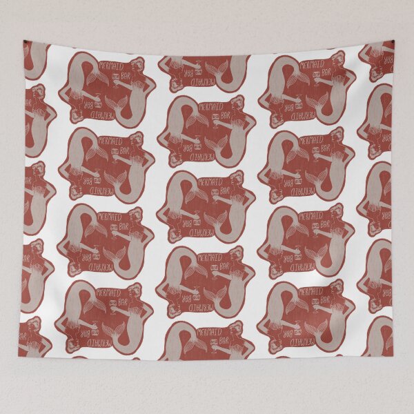 Item preview, Mermaid Bar Song Print designed and sold by Belle Rose.