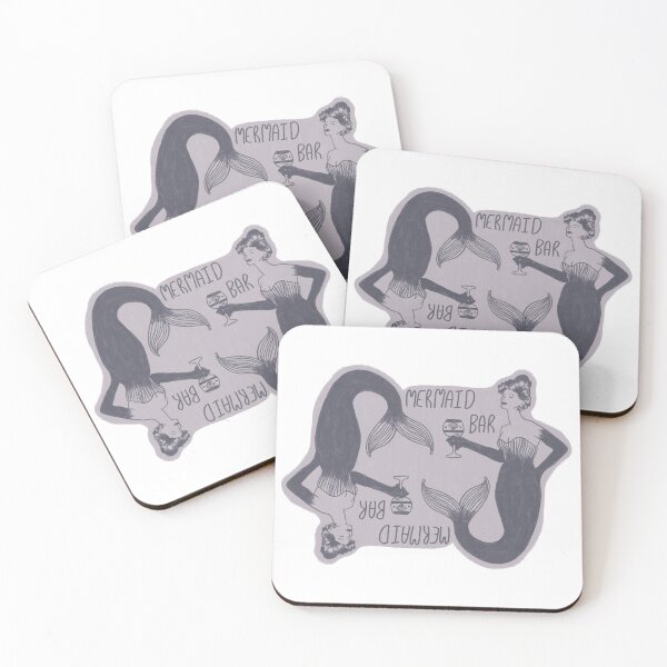 Item preview, Mermaid Bar Song Print designed and sold by Belle Rose.