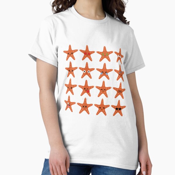 Artikel-Vorschau von Starfish Emoji, designt und verkauft von HippoEmo.