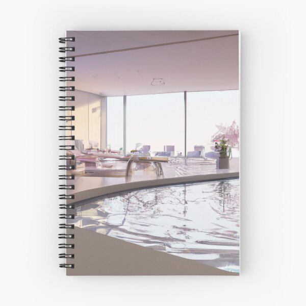 Item preview, AI modern pool  designed and sold by a-rxhim.