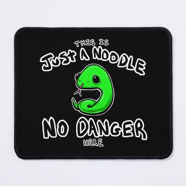 Item preview, No Danger Noodle Snake designed and sold by BobbyMillsArt.