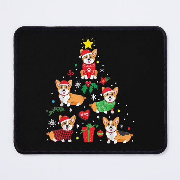Artikelvorschau, Corgi-Weihnachtsbaum Pembroke-Walisercorgi-frohes Weihnachtsgeschenk entworfen und verkauft von Meinhard Kirsch.