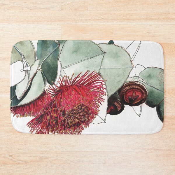 Item preview, Eucalyptus Mallee flowers red gum nut  designed and sold by blueidesign.