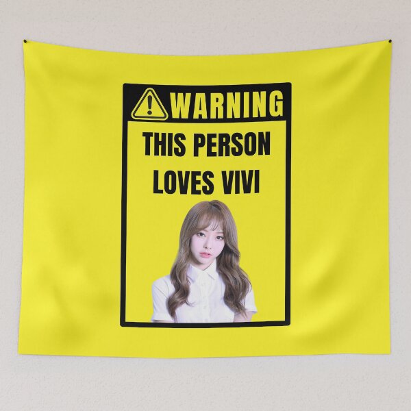 Item preview, loona warning sign: vivi (gender neutral) designed and sold by loonaluvdesigns.