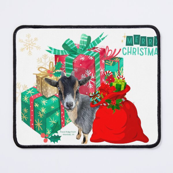 Item preview, Merry Christmas | Holiday Goats | Christmas Goats | Cute Goats designed and sold by PistolRidgeFarm.