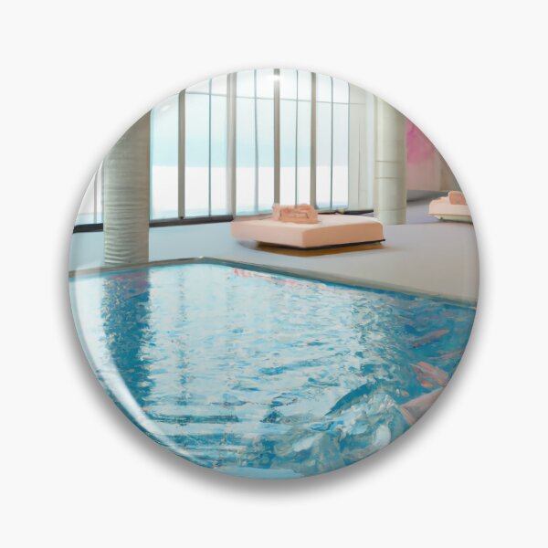 Item preview,  AI Modern Indoor Pool designed and sold by a-rxhim.
