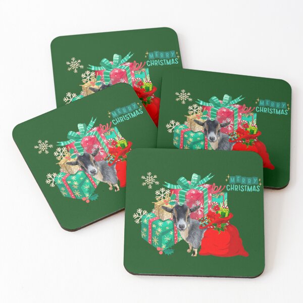 Item preview, Merry Christmas | Holiday Goats | Christmas Goats | Cute Goats designed and sold by PistolRidgeFarm.