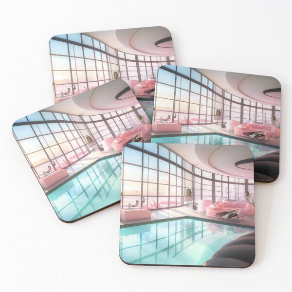 Item preview, AI Pink Pool designed and sold by a-rxhim.
