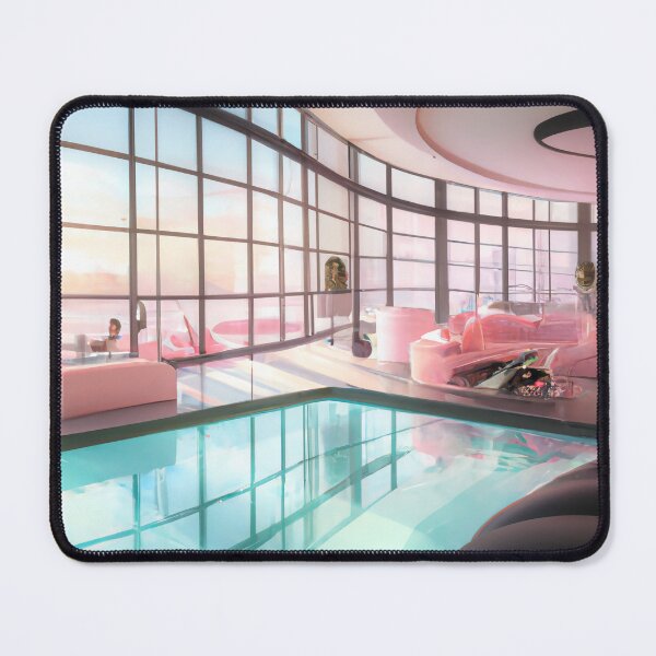 Item preview, AI Pink Pool designed and sold by a-rxhim.