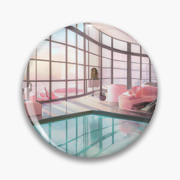 Item preview, AI Pink Pool designed and sold by a-rxhim.