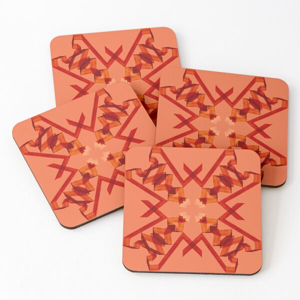 Item preview, Folksy in Tangerine designed and sold by dorishyphenjean.