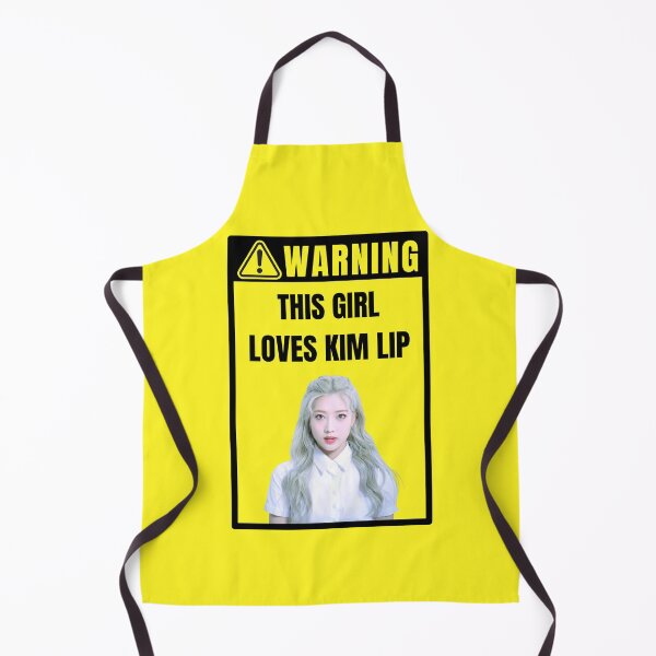 Item preview, loona warning sign: kim lip (female) designed and sold by loonaluvdesigns.
