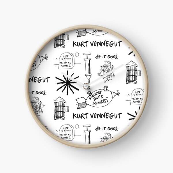 Vista previa del artículo con la obra «Oda a Vonnegut - Patrón», diseñado y vendido por BananaSpaghetti.