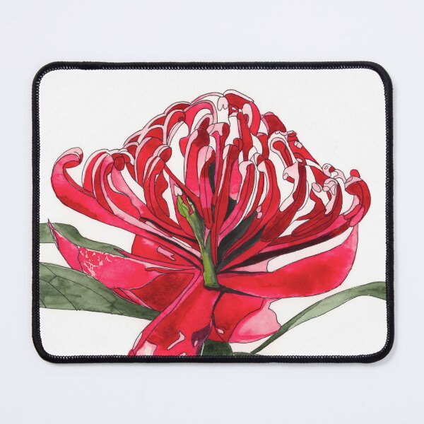 Item preview, Waratah flower red Australian Flora designed and sold by blueidesign.