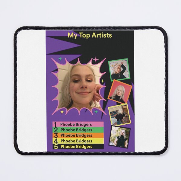 Item preview, Phoebe Bridgers is my top artist designed and sold by Lauren Kenney.