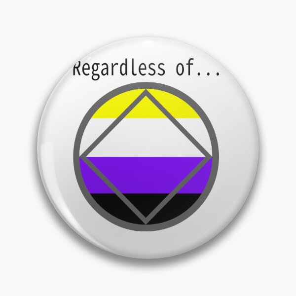 Item preview, Narcotics Anonymous Regardless Of Non Binary designed and sold by Lgarmendia.