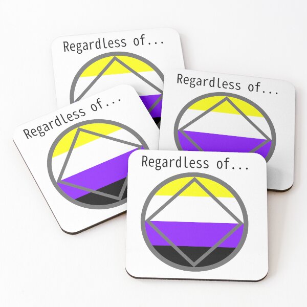 Item preview, Narcotics Anonymous Regardless Of Non Binary designed and sold by Lgarmendia.