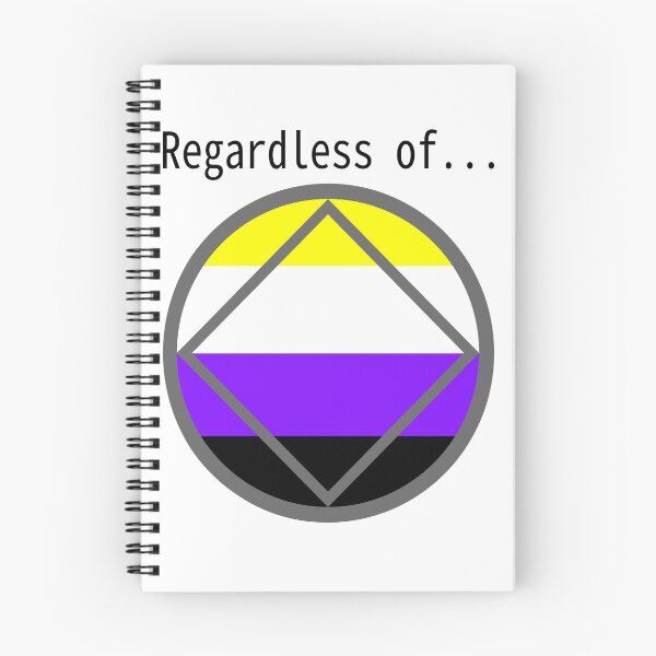 Item preview, Narcotics Anonymous Regardless Of Non Binary designed and sold by Lgarmendia.