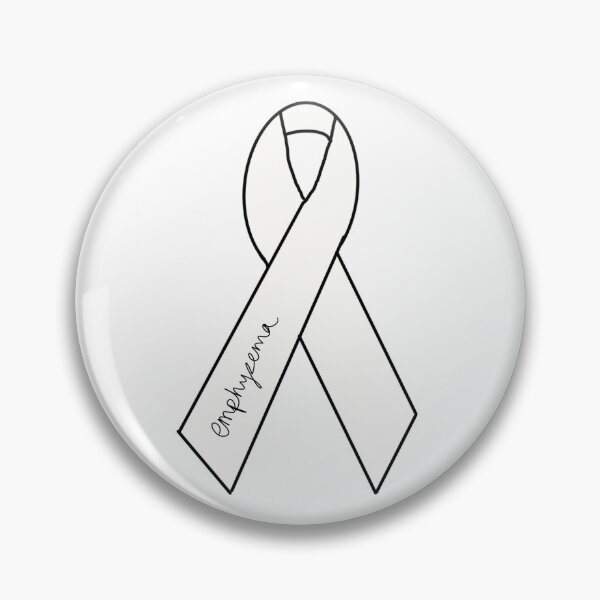 Item preview, Emphysema Awareness Ribbon designed and sold by jenmishalecki.