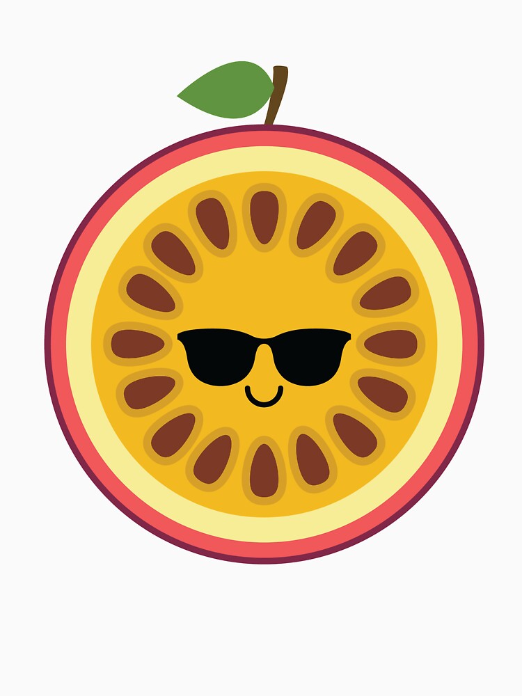 "Passion Fruit Emoji " Tshirt by HippoEmo Redbubble