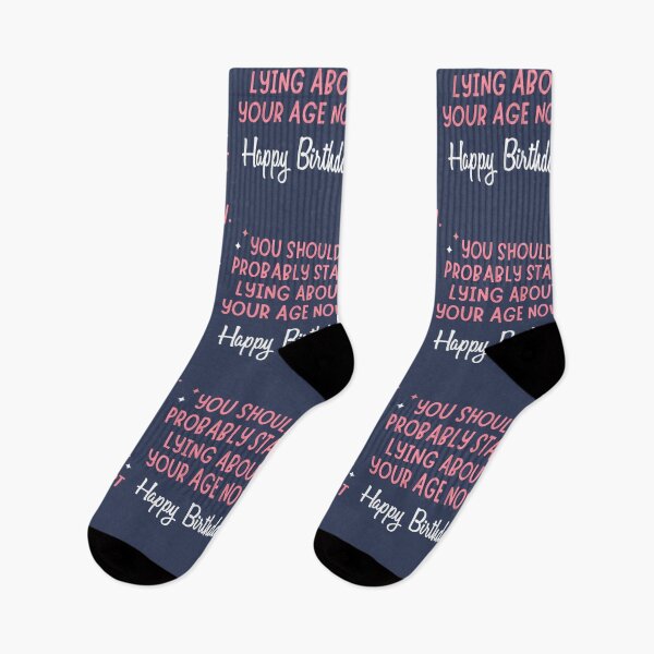 Item preview, Start Lying Birthday Wishes - Sarcastic Birthday Quotes  designed and sold by chetan786.