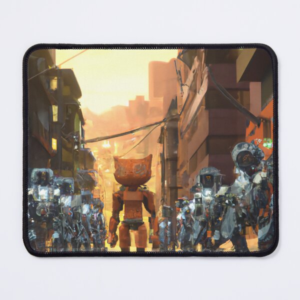 Item preview, AI Cyborg cat takeover designed and sold by a-rxhim.