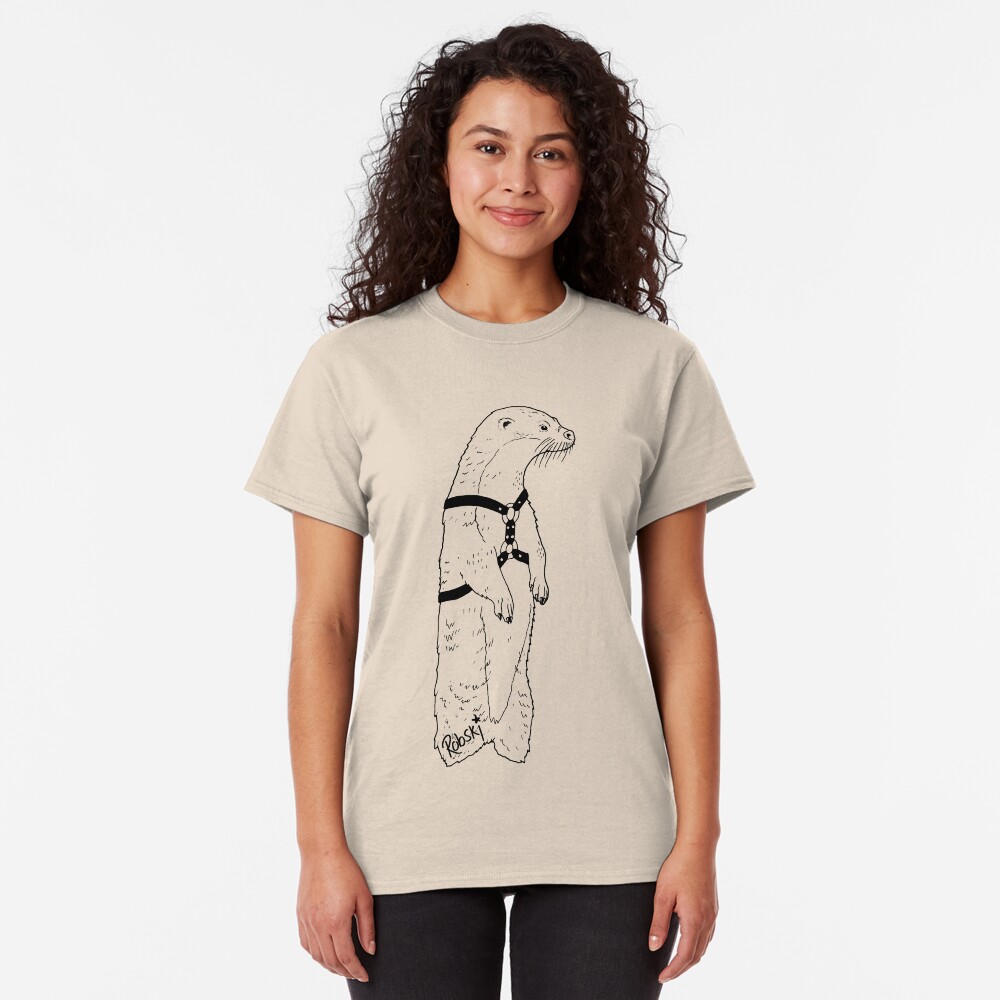 Leather Otter Classic T-Shirt