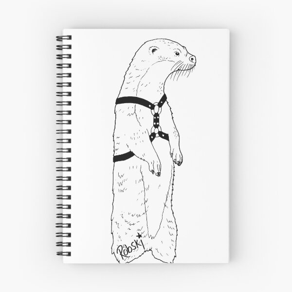 Item preview, Leather Otter designed and sold by RobskiArt.