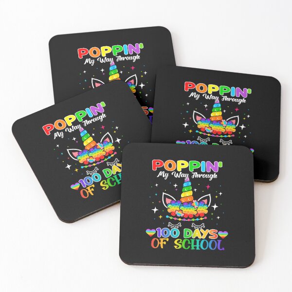 Item preview, Poppin 'My Way Through 100 Days Of School Unicorn Pop It designed and sold by SamArtistbyAUS.
