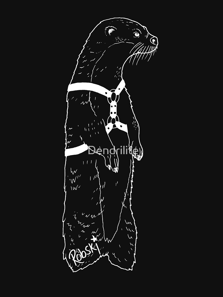 Leather Otter by RobskiArt