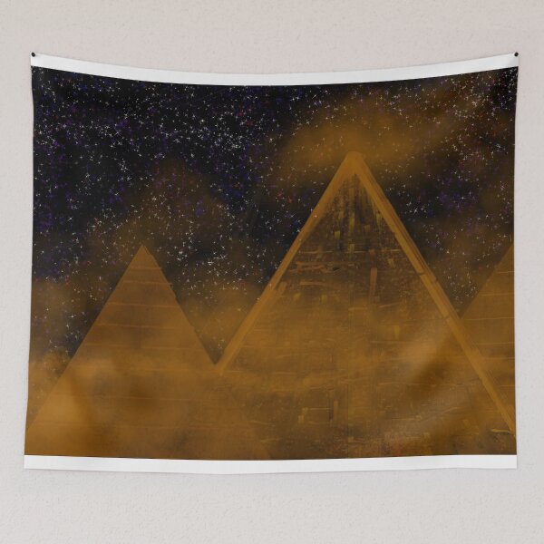 Item preview, Pyramids at night  designed and sold by Christopher kakavitsas.