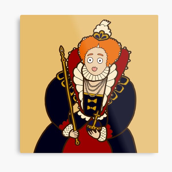 Good Queen Bess Metal Print