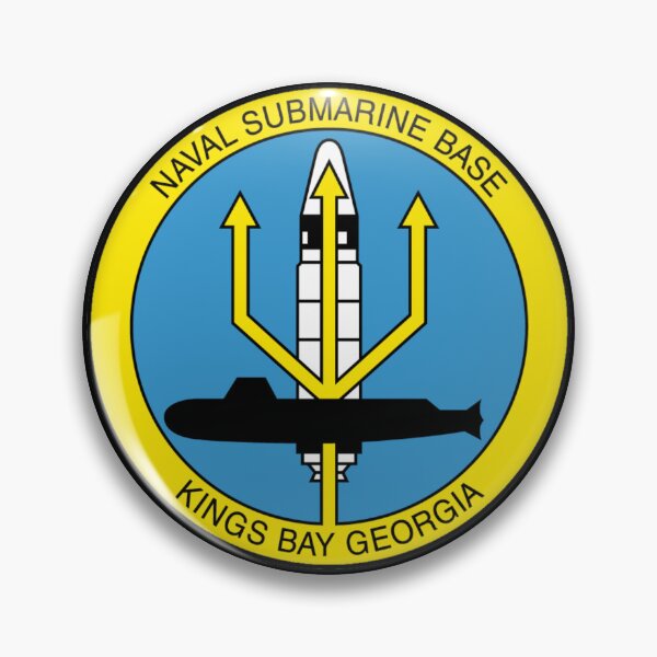 Item preview, Retro Naval Submarine Base Kings Bay Georgia designed and sold by Lone Wolves.