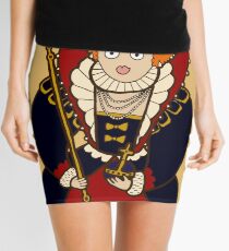 Good Queen Bess Mini Skirt