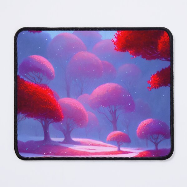 Item preview, Anime Girl Autumn Forest Landscape designed and sold by Trendy-Now.