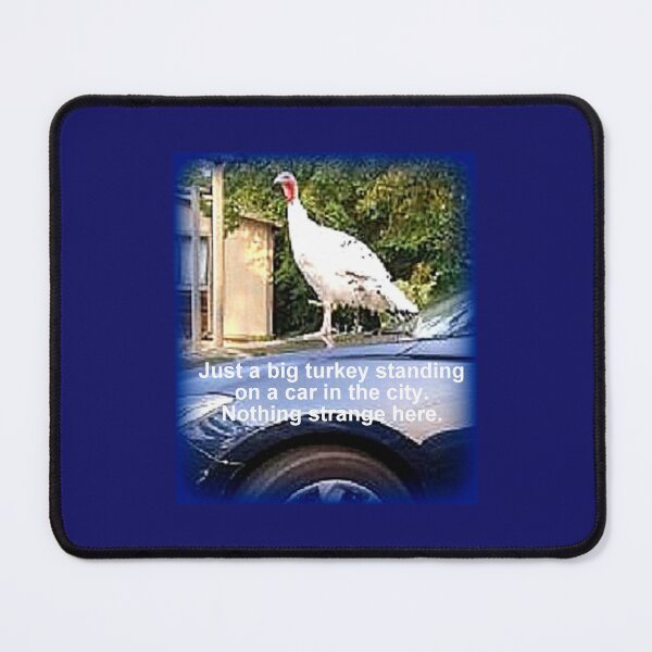 Item preview, Turkey Standing On A Car designed and sold by oceanlady65.