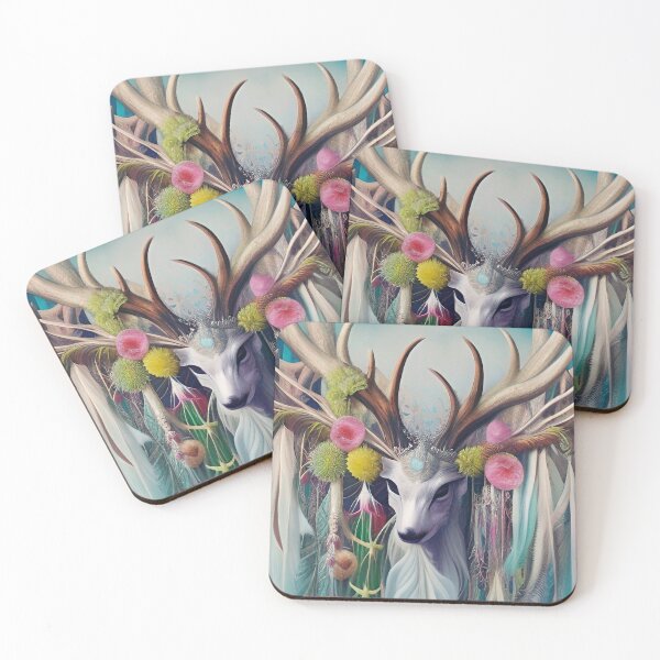 Item preview, Mystical Deer designed and sold by wildredhead.