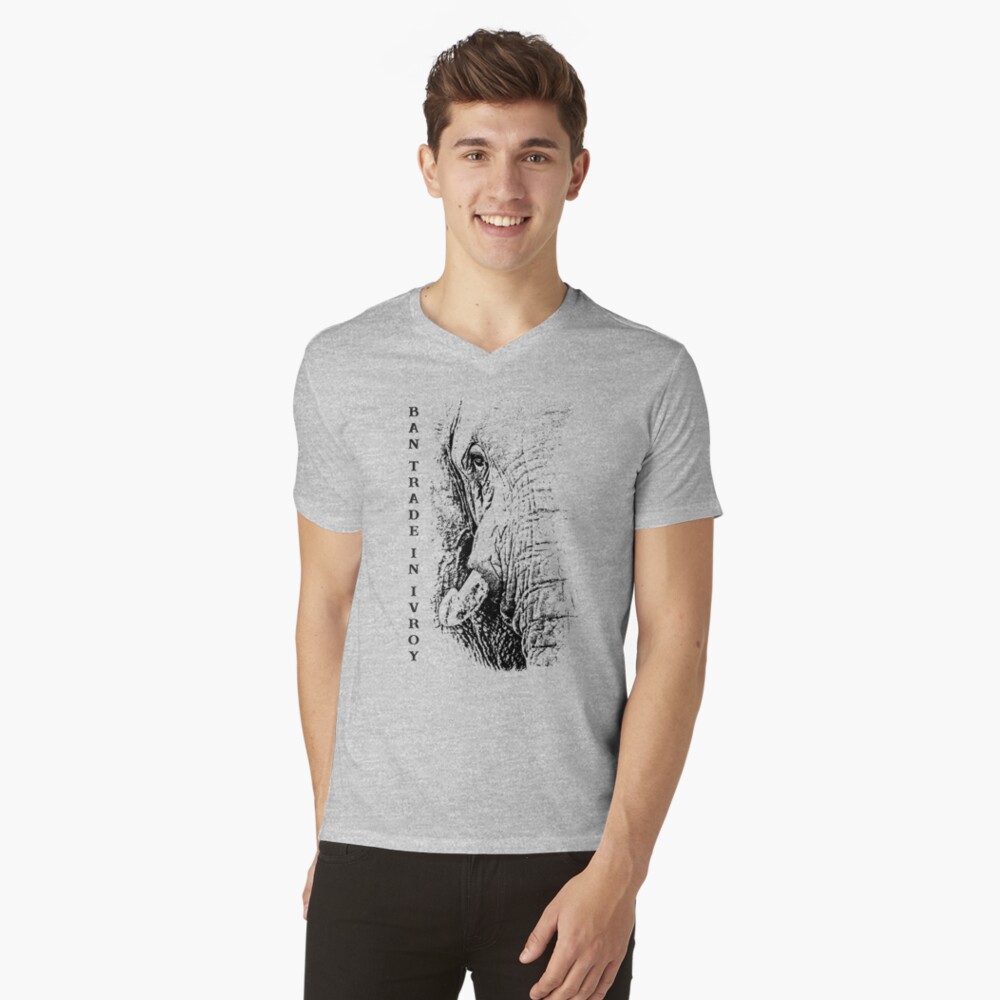 Item preview, V-Neck T-Shirt designed and sold by scotch.